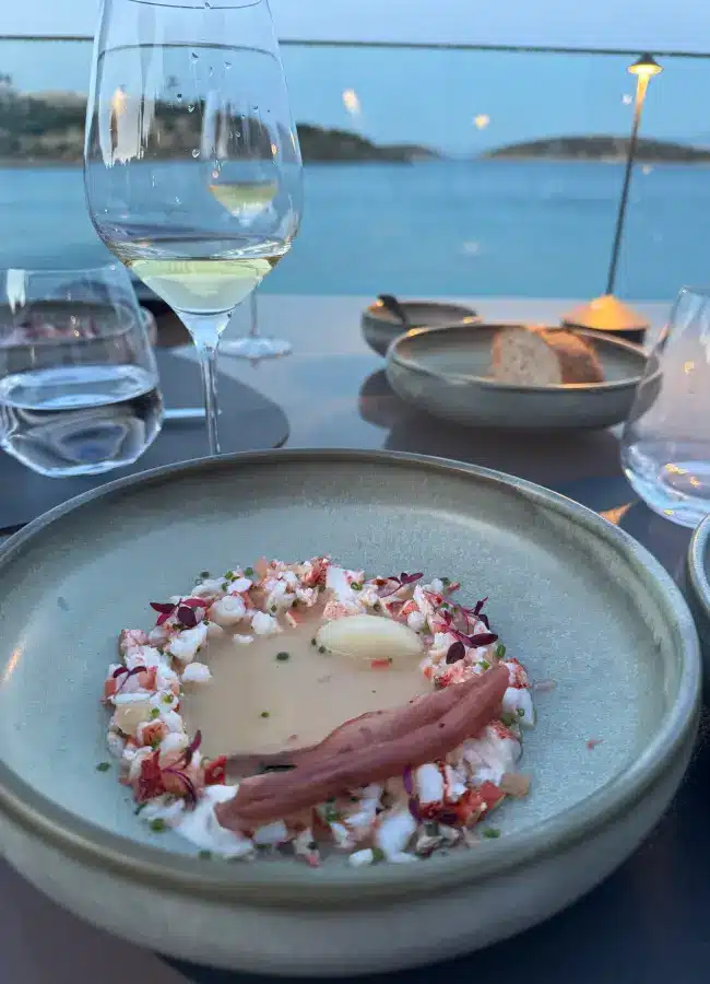 Best restaurants in Crete in the north. La Bouillabaisse at Minos Beach Art Hotel