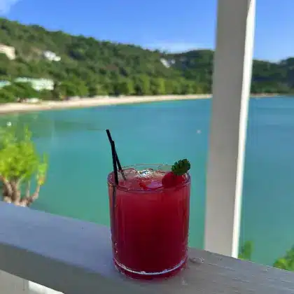 Rum punch at Brisa Mar Grenada