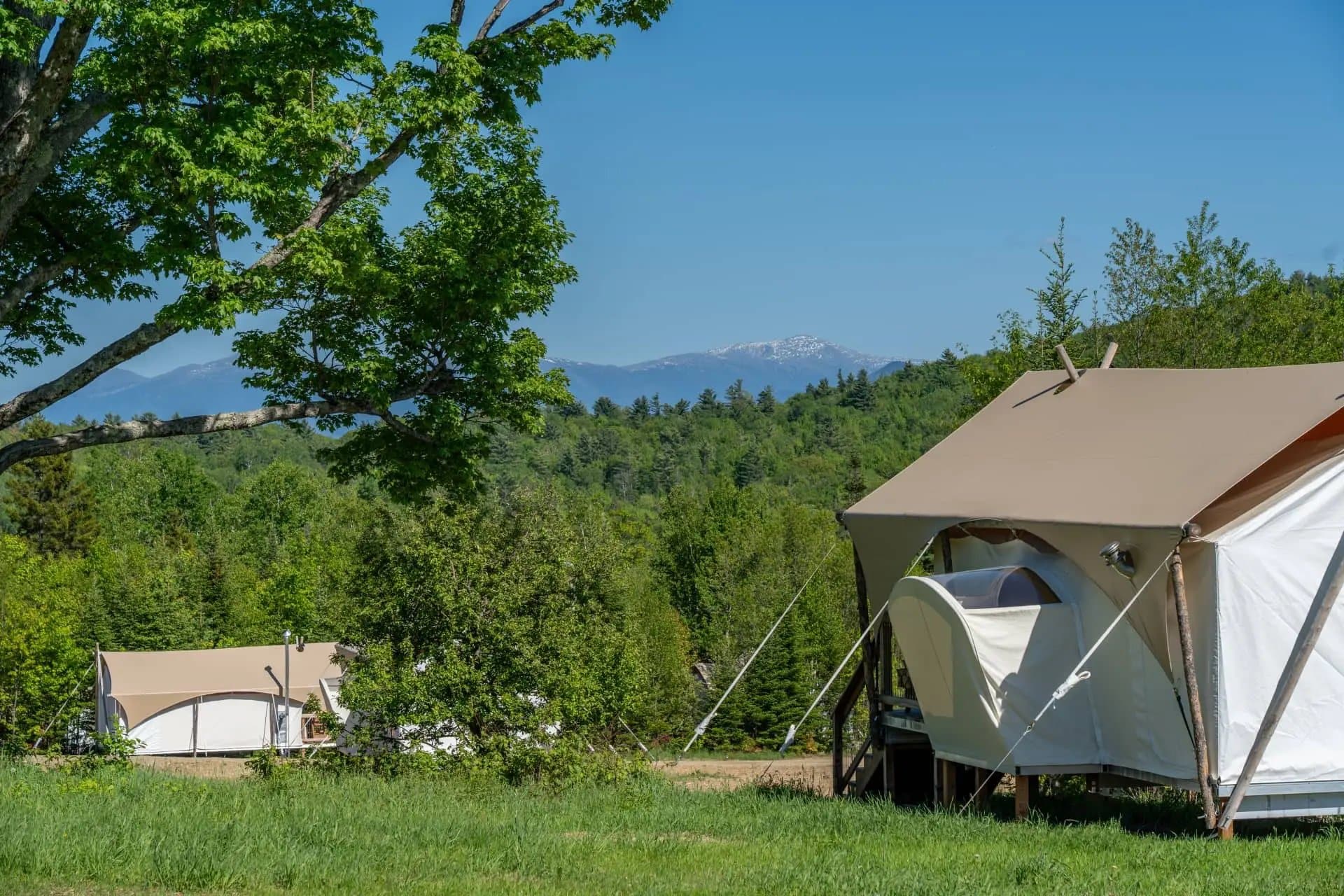 Under Canvas White Mountains opens with 45 luxury tents in New Hampshire