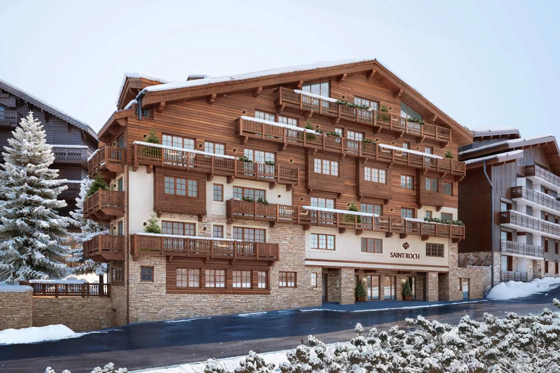 Saint Roch Courchevel 1850: Maisons Pariente’s new ski-in/ski-out hotel opens this December