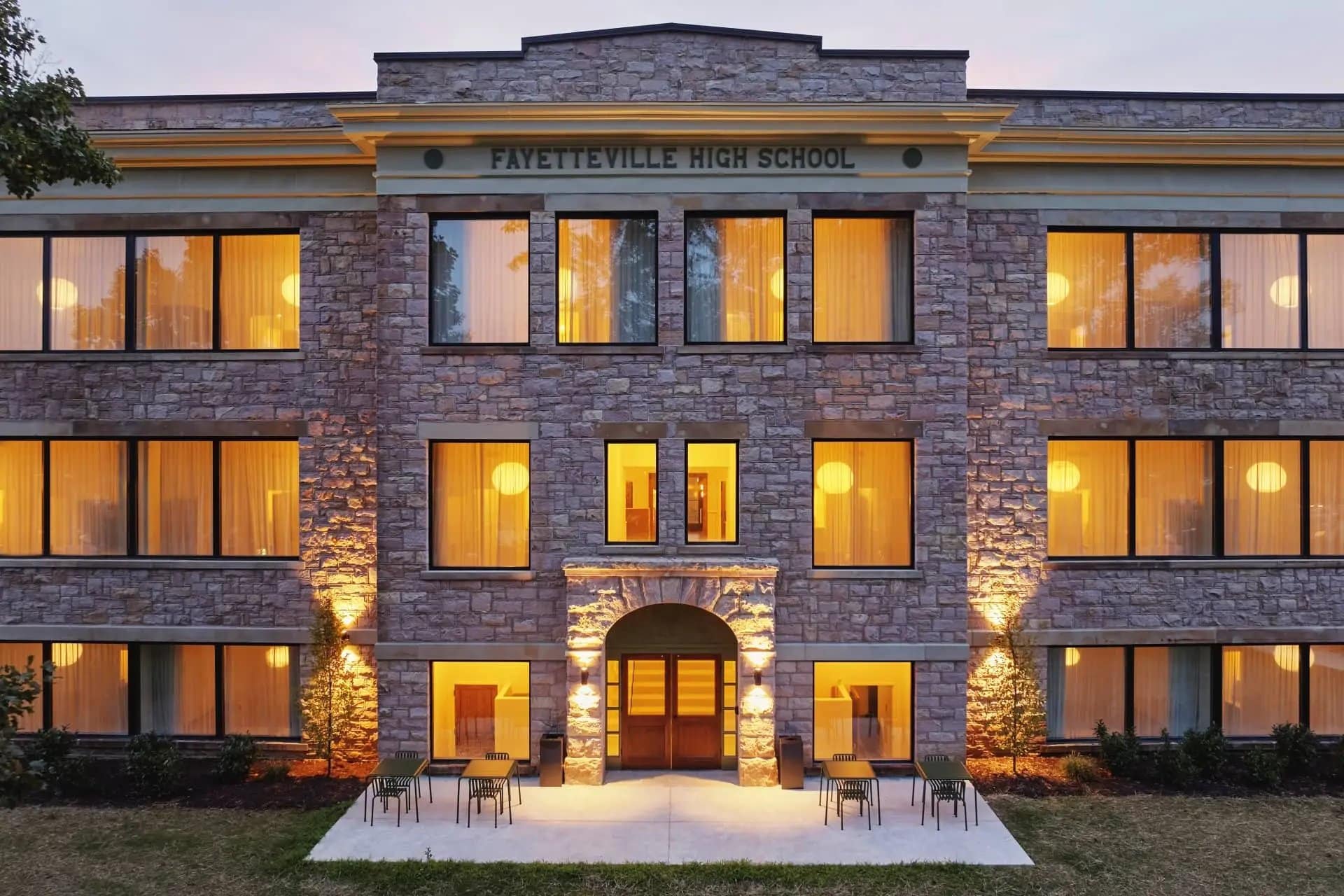 Hill Hall opens in Fayetteville’s former schools near New River Gorge
